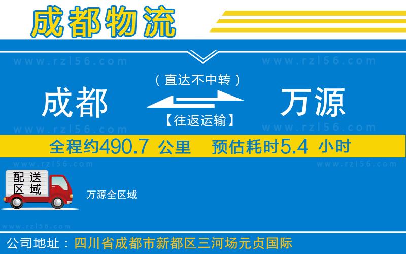 成都到萬源貨運(yùn)公司