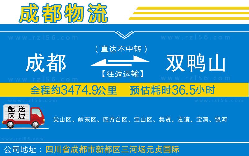 成都發(fā)雙鴨山貨運(yùn)公司