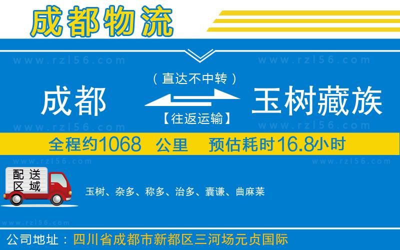 成都到玉樹(shù)藏族自治州專線