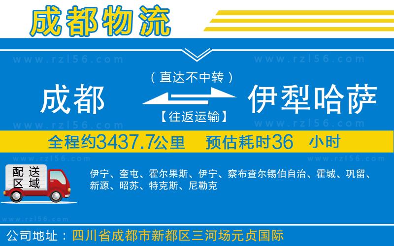 成都發(fā)伊犁哈薩克自治州物流公司