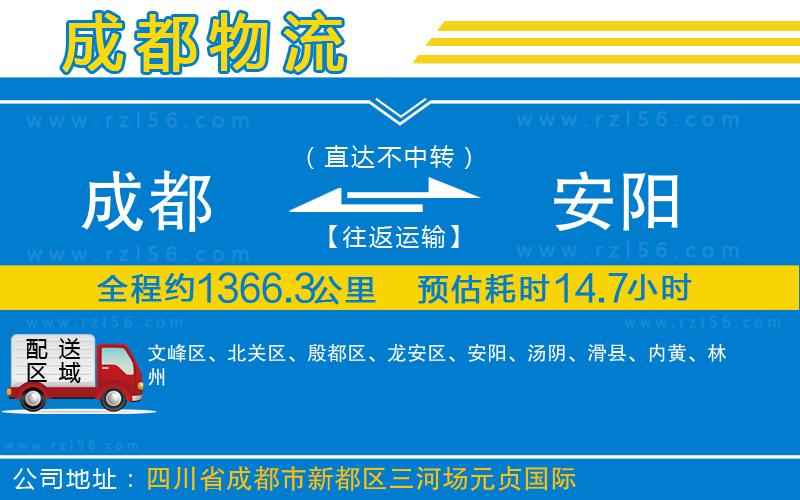成都到安陽(yáng)物流公司